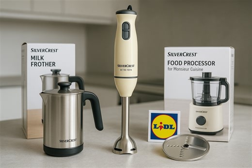 Lidl frappe fort aujourd'hui avec trois accessoires Silvercrest qui font parler en cuisine