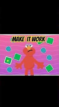 Sesame Street Game - Making It Work | Know Your Feelings | Educational game | Regulate Your Emotions
