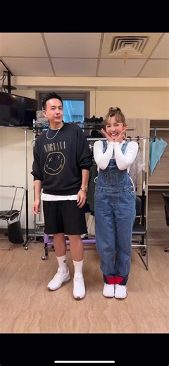 Playful Synchronized Dance Routine by Dynamic Duo