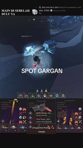 Spot Gargan: Farming Techniques in Roblox Game