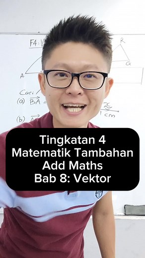 Tingkatan 4 | MATEMATIK TAMBAHAN | Bab 8: Vektor (Asas) . Form 4 | Additional Mathematics | Chapter 8: Vector (Intro) . #Form4 #Tingkatan4 #ptms #mrliew #tipsmaths #SPM2024 # Vector #vektor
