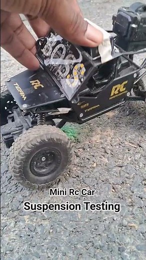 How To Suspension Testing Rc Car 🚗 |Remote Control Rc Car 4X2 |Price ₹1000#rccar#spring#testing#toys