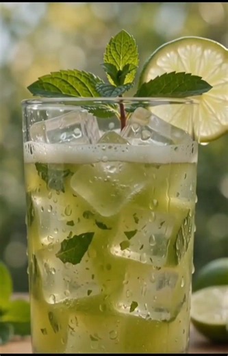Refreshing Mint Lime Juice Recipe | Fresh Lemon Mint Drink | Summer Cooler 🍋🌿