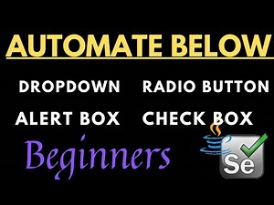 Automate a Sample Registration Page for Beginners || How to Automate Web Application Using Selenium