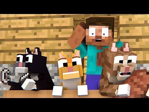 Little Kittens Life - Minecraft Animation