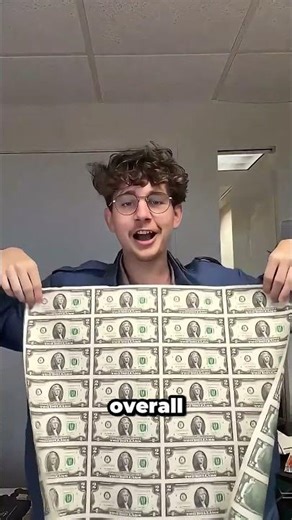 Genuine Uncut Money That's Literally Useless #Shorts