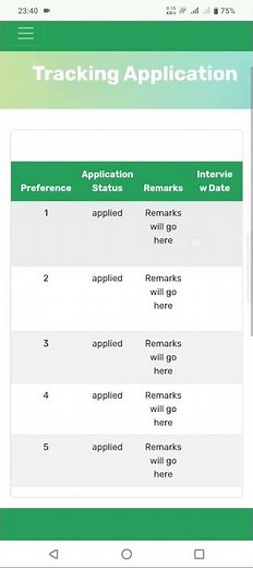 How to check your application status. #sti