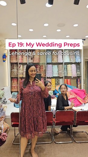For my cousins, I bought a beautiful lehenga from @lehenga_studio_kol, Gariahat, and two sarees from @indiansilkhouseagencies. ♥️🌸 [ bengali wedding , bengali wedding shopping , wedding shopping kolkata , kolkata shopping , biyer shopping , biyer vlog , bengali vlog , bengali bride ] #bengalibridal #bengaliweddinglook #bengaliminivlog #bengaliwedding | Miss Chatterbox