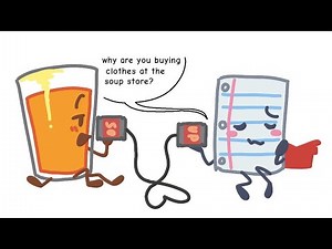 Paper at the soup store