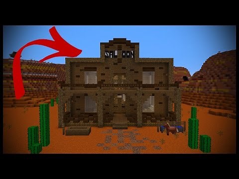 How to Build a Minecraft Saloon!