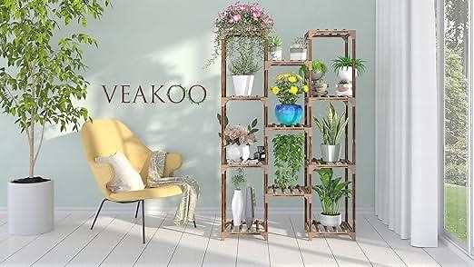 11 Tiered Wood Plant Stands & Installation Video