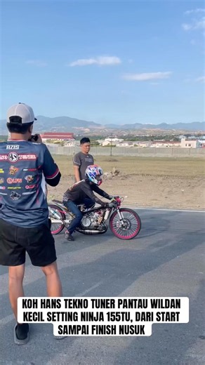 KOH HANS TEKNO TUNER PANTAU WILDAN KECIL SETTING NINJA 155TU, START SAMPAI FINISH NUSUK #teknotuner