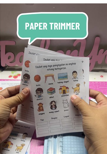 Paper Trimmer Hacks for Teachers