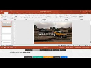 Hướng dẫn luyện thi MOS PowerPoint 2016 - Gmetrix Exam 1