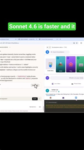 3 Crazy Projects with Claude Sonnet 4.6