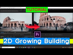 How to create 3D Building GROW EFFECT - Premiere Pro Tutorial [Benn TK] Hindi