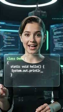 Java Functions vs Methods explained in 60 seconds 👩‍💻☕ #Java #Coding