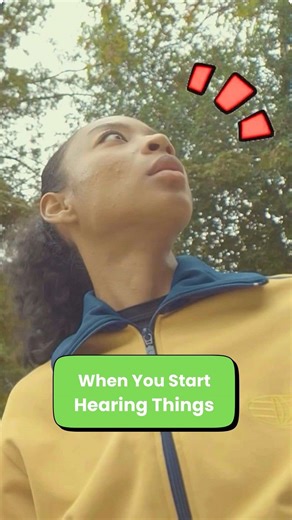 When you start to hear things👂##sketchcomedy##hearingthings##paranoid