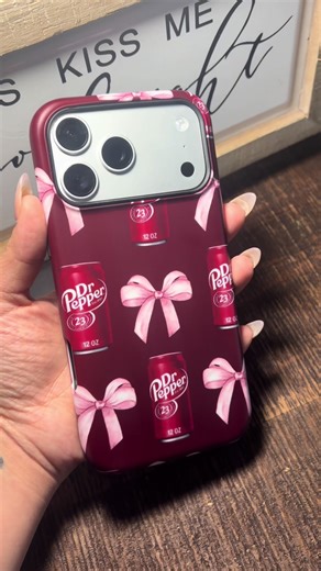 The cutest phone case I’ve ever seen! #iphonecase #iphone17promax #iphone17promaxcase #drpepper #drpepperphonecase