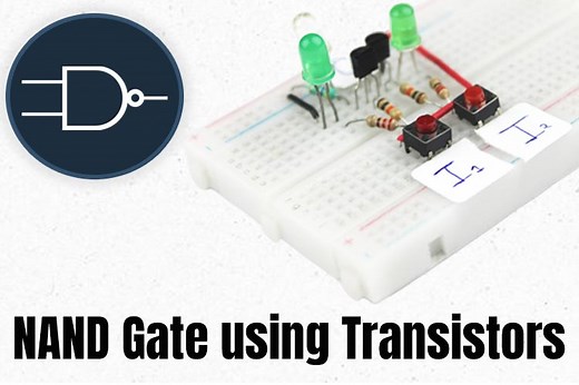 How to Build a NAND Gate with Transistors?
