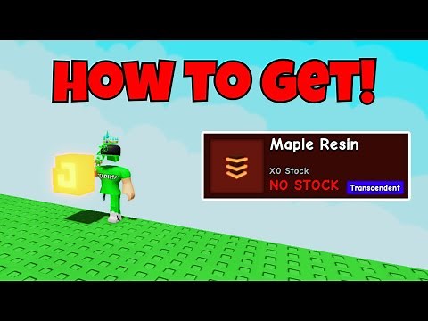 HOW TO GET MAPLE RESIN SHOWCASE in GROW A GARDEN! | Roblox