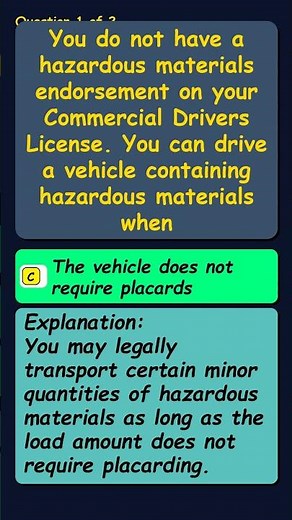 CRST CDL Hazmat Practice Test Updated for 2026 Pass CDL Hazmat Training Fast Today Pass CDL Tips
