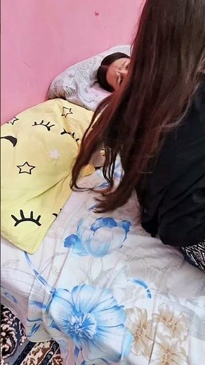 Don't Mess With A Sleeping Sister! 🤫💥​#shorts #funny #prank #sisters #comedy #wakeup#humor #mysister