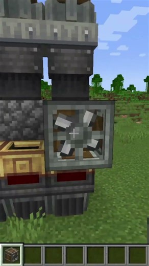 How To Make An Iron Farm With Create! #gaming #minecraft