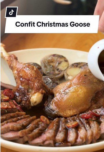 Confit Christmas Goose: A Festive Recipe Delight
