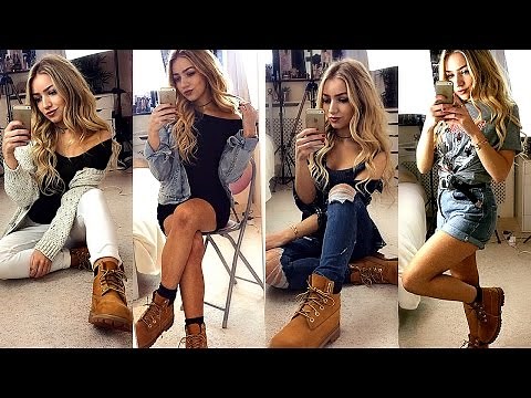 HOW TO STYLE TIMBERLAND BOOTS / OUTFIT IDEAS