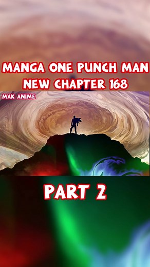SAITAMA VS GAROU COSMIC MANGA ONE PUNNCH MAN CHAPTER 168 PART 2 #mangaopm #mangaonepunchman #onepunchman #saitama #fyp