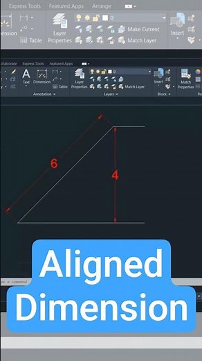 AutoCAD Aligned Dimension – Measure Angled Objects Accurately!