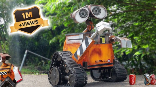 Build a DIY RC robot WALL-E that will blow your mind