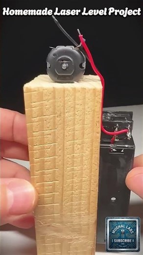 Homemade Laser Level vs. Market Level! 🧐 #diyprojects #diy #electronics#shorts#viral#homemade#laser