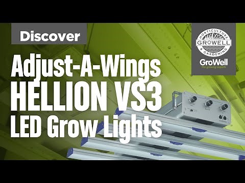 Adjust-A-Wings Hellion VS3 LED Grow Lights | DISCOVER