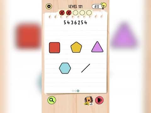 Brain Test 5 Level 121 – All Parts Walkthrough