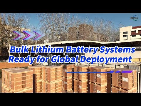 SCU Lithium Systems on the Way to Middle East Data Centers