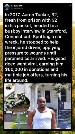 The Ex-Con Who Missed His Job Interview to Save a Stranger's Life