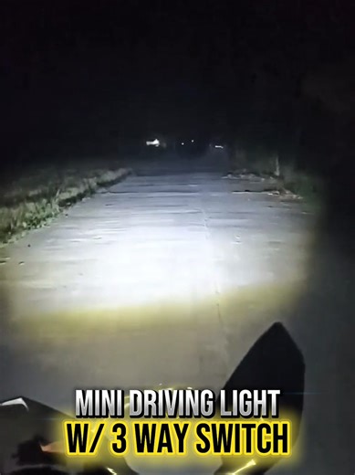 Mini Driving Light with free 3 way switch and brackets. #minidrivinglight #mdl #motoraccessories #light #motorcycle
