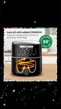 BOSCH Crispmaxx Air Fryer 🔥 Healthy Frying Made Easy !