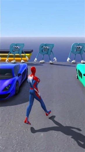 GTA 5 Superhero Chaos Spider Man Pulls Off a Batman Rescue Ep 410 #shorts