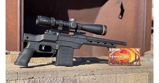 New Savage 110 PCS Bolt-Action Handgun