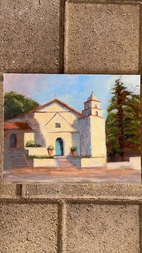 From pencil sketch, to value composition to finished painting. This little 8x10 oil painting was fun to tackle. Via: @artartluther 🖼️ Artwork: #oilpainting #pleinairpainting Art by @lutherpaola Remarks by @therealatelier #artworkanalysis #paolaluther Art lessons: @therealatelier #paintingprocess #pleinair #PleinAirMasterpieces #ArtisticVibes #mission #PalettePassion #venturamission #PaintingParadise #ArtisticAdventure #CreativeColoring #OutdoorArtistry #GalleryGoals #VisualArtJourney #NaturePal