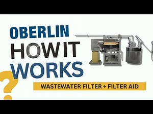 Oberlin Filter Wastewater Filter with Filter Aid Addition System