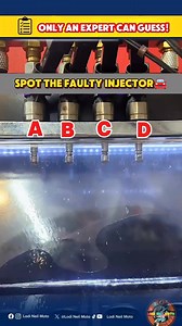 Spot the faulty injector, Only an expert can guess. #informativepost #CarService #mechanics #highlight #lodineilmoto #informativecontent #machines #InnovationNationn #turbo #manufacturing #injector | Lodi Neil Moto