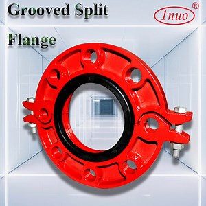 [Hot Item] Ductile Iron Epoxy Pipe Fittings Cast Iron Split Flange-Pn16 ANSI Class 150