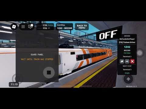 Guarding Class 802 (Airlink) | SCR #roblox