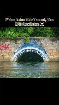 If You Enter This Tunnel, You Will Get Eaten ☠️ #interesting