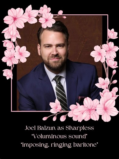 Meet our Sharpless, Canadian baritone and composer Joel Balzun. Mr. Balzun has sung everything from the title role in Don Giovanni to Joseph de Rocher in Dead Man Walking to much acclaim. As Sharpless, he tries to be the voice of reason to Pinkerton only to be the bearer of bad news to Butterfly. Don’t miss Puccini’s timeless masterpiece Madama Butterfly on April 24 & 25. 🦋 All details and tickets available at www.marylandopera.org. #marylandopera ##marylandoperabutterfly ##madamabutterfly #puc