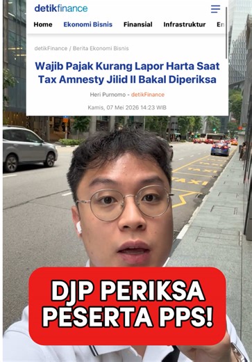 HATI-HATI‼️⚠️ Bagi kalian yang belum/tidak mengungkapkan aset dengan jujur/benar dkk. saat PPS (Tax Amnesty Jilid II) 2022, DJP berpotensi memeriksa kalian!🫵🏻 Dasar Hukum: Pasal 9 PMK 196/2021 #pajak #tax #djp #pps #taxamnesty